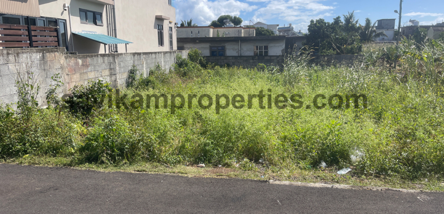 Prime Corner Lot for Sale in Bassin, Quatre Bornes