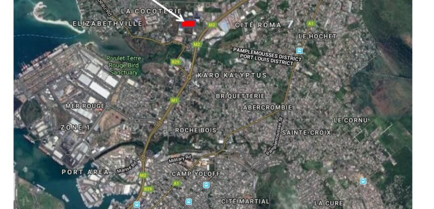 Industrial/Commercial Land for sale at Riche Terre, Port Louis