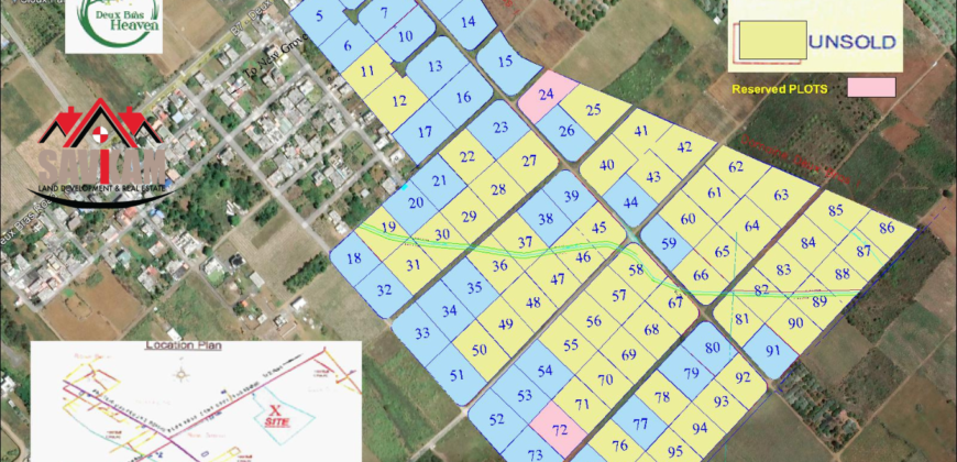 Agricultural Land for Sale in Deux Bras, Grand Port