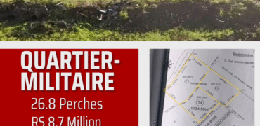 Prime Land for Sale – Quartier Militaire MORC LES RESIDENCES PETIT BOIS