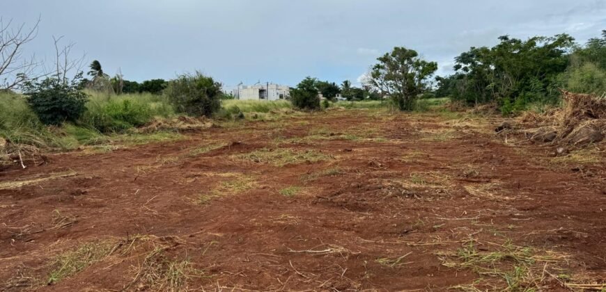 LAND FOR SALE — Pointe aux Piments