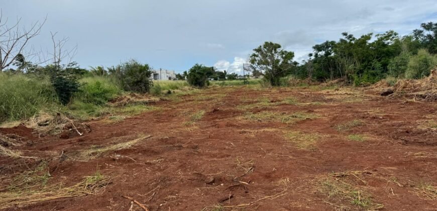 LAND FOR SALE — Pointe aux Piments