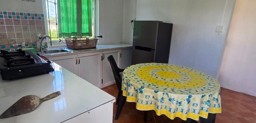 Apartment Available for Rent – Bassin (Main Road Location)